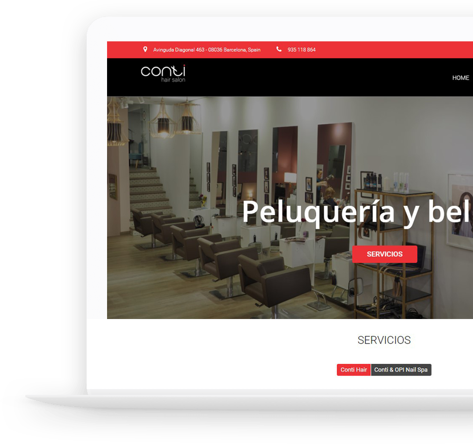 Página web corporativa